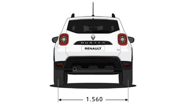 Renault Duster - Dimensiones