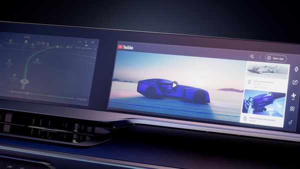 Renault Filante - passenger display