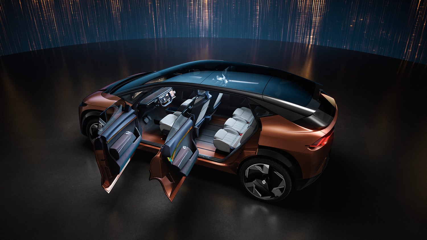 Renault R-Space Lab concept - habitáculo espacioso, modulable e inundado de luz